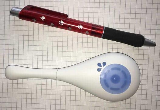 daysy Zykluscomputer gerade so groß wie ein Stift
